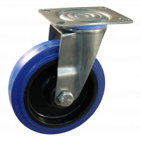 swivel castor 100mm series 13 ᠆ 30 Plate mounting roller bearing