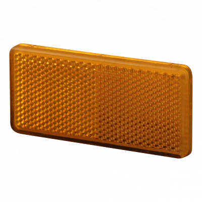 reflector ⌧ oranje zelfklevend 90x40