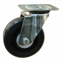 swivel castor 100mm series 07 ᠆ 31 Plate mounting ball bearing