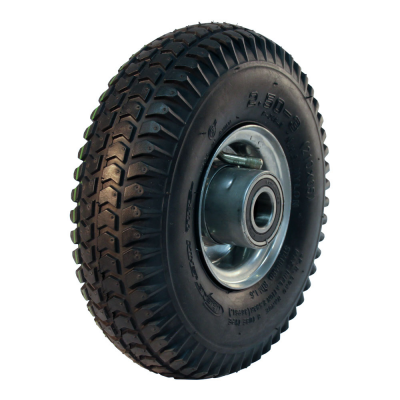 air tire + wheel 2.50-3 (210x65) C-248 CST 1.50-3 ball bearing NL75mm steel grey white aluminum RAL 9006