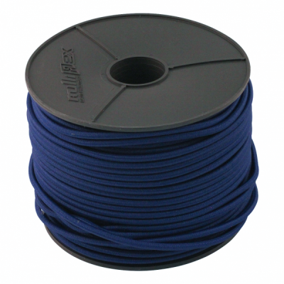 Cable élastique bleu Ø6 100m.mm