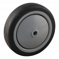 swivel castor 125mm serie 19 ᠆ 15 Plate mounting ball bearing