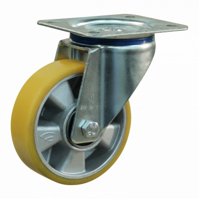 swivel castor 160mm series 29 ᠆ 15 Plate mounting ball bearing
