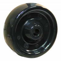 roue fixe 100mm serie 35 ᠆ 19 Fixation platine palier lisse
