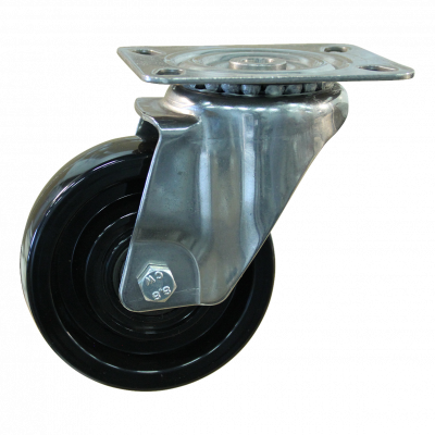 swivel castor 100mm serie 35 ᠆ 29 Plate mounting ball bearing