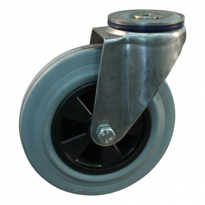 swivel castor 180mm series 11 ᠆ 31 Bolt hole roller bearing
