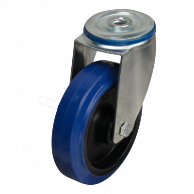 swivel castor 125mm series 13 ᠆ 15 Bolt hole roller bearing