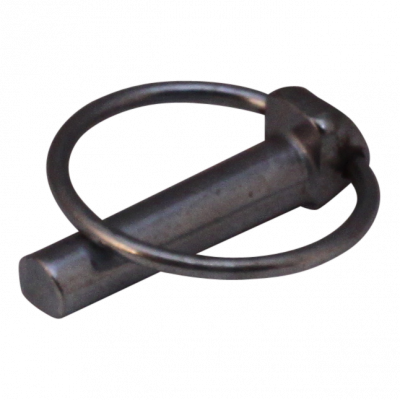 Locking pins with round clip
