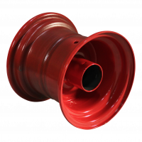 air tire + wheel 18x9.50-8 HF-217 + 7.00Bx8H2 NL150mm steel red carmine red RAL 3002