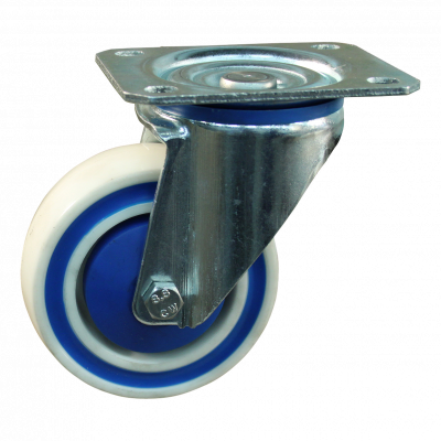 swivel castor 100mm series 09 ᠆ 10 Plate mounting ball bearing