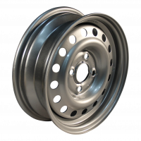 pneu + roue 145/80 R13 Kargomax ST-4000 M+S 4½Jx13H2 métal gris aluminium blanc RAL 9006