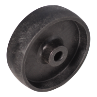 roulette pivotante avec frein 100mm serie 75 ᠆ 09 Fixation platine palier lisse