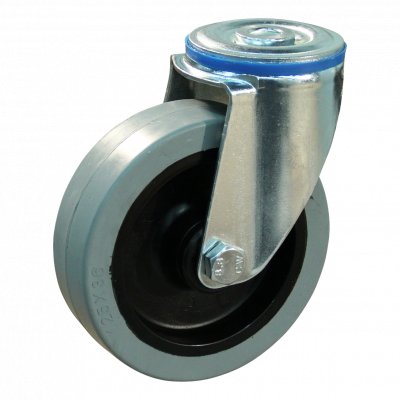 roulette pivotante 125mm série 14 ᠆ 12 Trou de boulon roulement à rouleaux