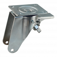 roulette pivotante avec frein 250mm série 01 ᠆ 12 Fixation platine roulement à rouleaux
