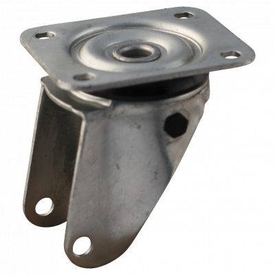 swivel support with brake 125mm 11 Plate mounting