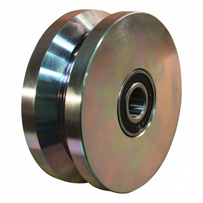 grooved wheel 125mm series 744 ᠆ ball bearing