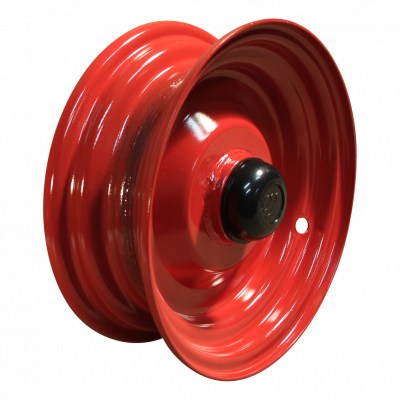 roue 3.00Dx8H2 NL88mm métal Rouge rouge carmin RAL 3002