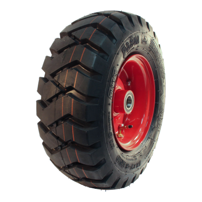 air tire + wheel 4.00/5.00-8;15X4 1/2-8 18x7-8 D-301 4.40D-8 NL100mm steel red carmine red RAL 3002
