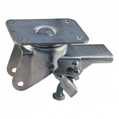 swivel support with brake 80mm 32 Plate mounting