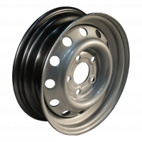 pneu + roue 145/80 R13 Kargomax ST-4000 M+S 4Jx13H2 métal gris aluminium blanc RAL 9006