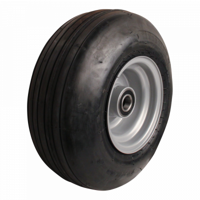 set air tire + wheel 13x5.00-6 V-3503 4.50Ax6 NL75mm steel grey