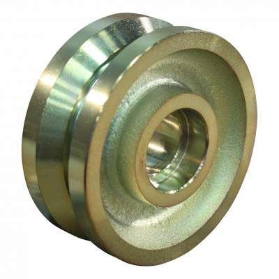 grooved wheel 100mm series 744 ball bearing