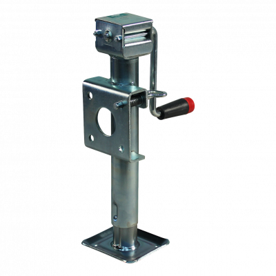 tipping support leg LF Ø51mm 900kg zinc plated with flange connection