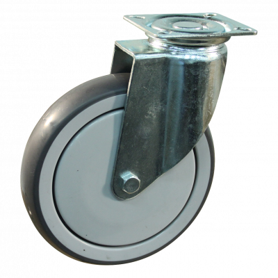 swivel castor 150mm series 69-61 Plate mounting ball bearing