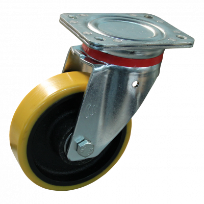 swivel castor 160mm series 28 - 17 Plate mounting ball bearing