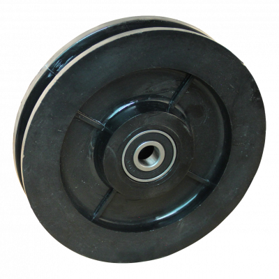grooved wheel 120mm series 734 ball bearing