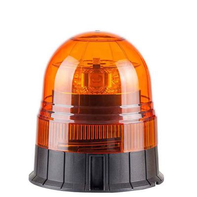 gyrophare LED orange 12/24 V câble de 20 cm