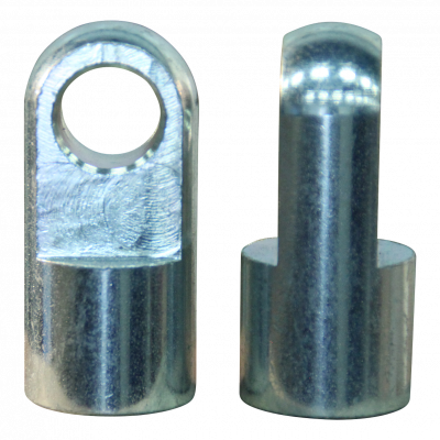 screw eye milled M14 AU42S Ø14,5mm 14mm zinc plated