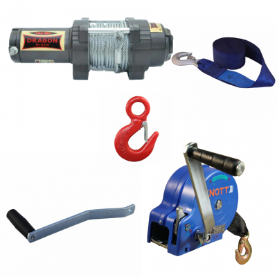 Winches and winch parts