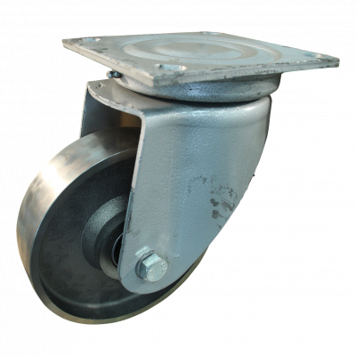 swivel castor 250mm serie 45 ᠆ 09 Plate mounting ball bearing