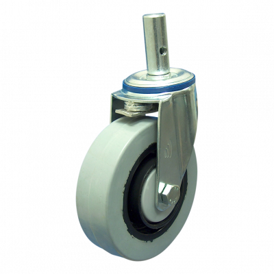 roulette pivotante 125mm série 14 ᠆ 12 Trou de boulon Pin roulement à billes