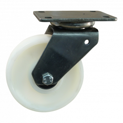 roulette pivotante 125mm serie 33 ᠆ 32 Fixation platine roulement à billes