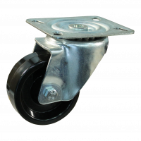 swivel castor 100mm serie 35 ᠆ 09 Plate mounting ball bearing