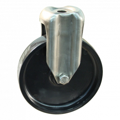 fixed castor 50mm serie 65 ᠆ 37 Bolt hole plain bore