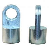 screw eye milled M5 AU16S Ø6,1mm 3mm zinc plated