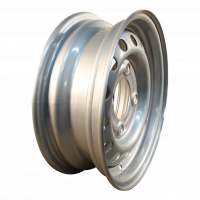pneu + roue 145/80 R13 Kargomax ST-4000 M+S 4½Jx13H2 métal gris aluminium blanc RAL 9006