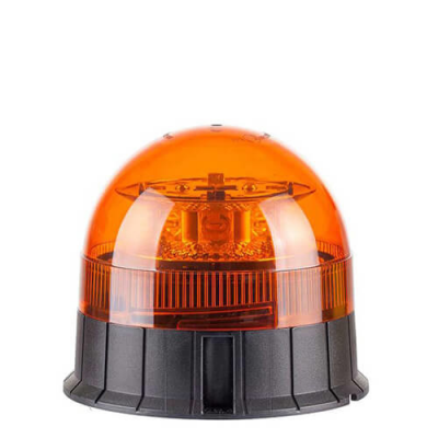 gyrophare LED orange 12/24 V câble de 20 cm
