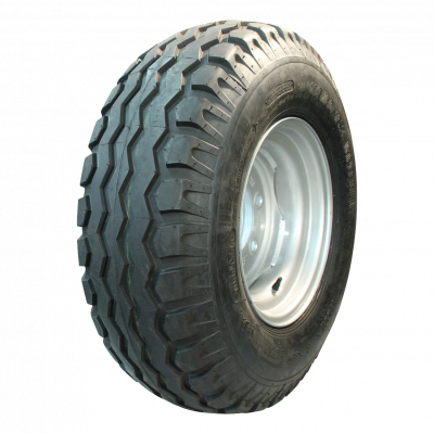 air tire + wheel 11.5/80-15.3 IMPinch AW-909 9.00x15.3 steel grey white aluminum RAL 9006