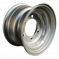 luchtband + wiel 11.5/80-15.3 IMPinch AW-909 9.00x15.3 staal grijs blank aluminiumkleurig RAL 9006