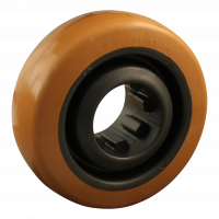 roulette pivotante avec frein 125mm serie 21 ᠆ 31 Fixation platine Roulement à billes en inox
