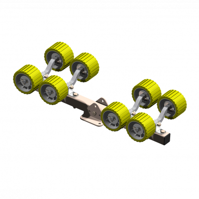 adjustable wobble rol Yellow 4 wobble roller sets