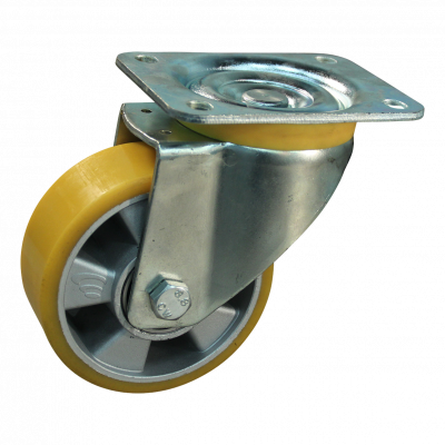 roulette pivotante 125mm série 29 ᠆ 16 Fixation platine roulement à billes