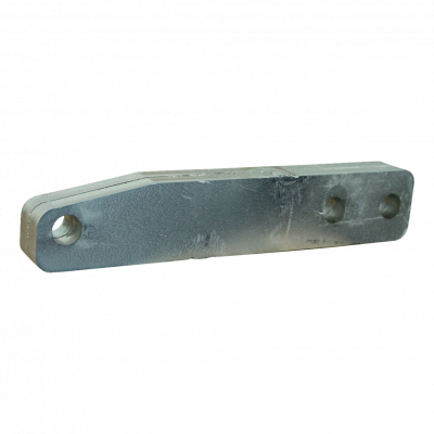plaque d 'adapteur KA25 timon à inertie 25mm 166/207mm
