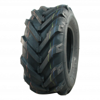 air tire + wheel 16x6.50-8 V-8501 + 5.50Bx8H2 NL100mm steel red carmine red RAL 3002
