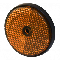 réflecteur Ø orange à visser Ø61 mm
