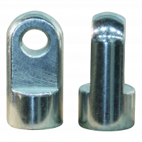screw eye milled M10 AU27 Ø8,1mm t=10mm zinc plated